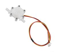 Pumixiy Capteur de débit d'eau à effet Hall pour distributeur d'eau, débitmètre à tige en acier inoxydable 316L, capteur de faible débit DC5-24 V, détection de débit du corps en plastique (série 4)