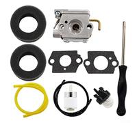 Pumixiy Carburateur de rechange pour moteurs 31cc 2 - Kit de réparation compatible avec 753-05133 316292621 - Filtre à air et joints inclus