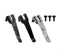 Pumixiy Clip de poche profond en acier inoxydable pour l'armée suisse 91 mm avec profil compact pour un usage quotidien (damas)