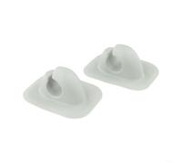 Pumixiy Clips pour rames gonflables, 10,5 x 8 x 5 cm, en plastique, noir et gris