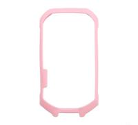 Pumixiy Coque d'ordinateur de vélo pour Garmin Edge 1050, semi-enveloppée en plastique PP, coque rigide antichoc avec port, support GPS léger (rose)
