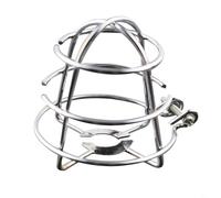 Pumixiy Couvercle de buse d'arrosage en fer pour systèmes d'arrosage d'incendie | Couvercle d'arrosage horizontal avec support de montage | Étagère de protection en acier durable pour