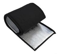 Pumixiy Enveloppe d'isolation de tuyau pour climatiseur, manchon de protection thermique à 3 couches pour CVC, camping-car, chauffage de piscine et pompes à chaleur, couvercle de tuyau résistant aux