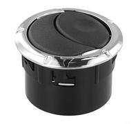 Pumixiy Garniture chromée pour grille d'aération de tableau de bord 8200212480 compatible avec Master 3 pour Dacia Logan Sandero Duster 2010-2017 Pièce de rechange directe