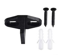 Pumixiy Guide de sol réglable pour bas de porte coulissante - Guide de porte coulissante intérieure avec rouleau anti-balancement, quincaillerie de mouvement de porte silencieuse