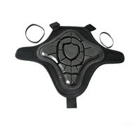 Pumixiy Housse de potence réglable pour vélo avec tissu doux - Protège-poitrine en silicone haute résilience pour vélos et scooters pour enfants (noir)