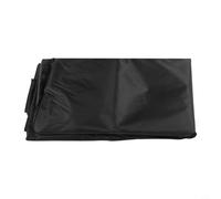 Pumixiy Housse de protection Oxford 210D imperméable pour meubles d'extérieur empilables - Résistante aux intempéries, à la poussière et aux UV - 65 x 65 x 85-114 cm (noir) (65 x 65 x 85-114 cm)