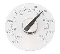 Pumixiy Jauge de température à ventouse - Thermomètre d'extérieur résistant aux intempéries et étanche, échelle claire lisible pour jardin, cuisine