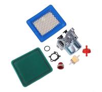 Pumixiy Kit d'assemblage de filtre à air et carburateur 19 mm pour BS 675 190 cc, carburateur de rechange en aluminium pour petit moteur 799868