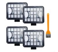 Pumixiy Kit de 4 filtres de rechange pour aspirateur sans fil Bosch GAS 18V-1, comprend 4 filtres + 1 brosse de nettoyage