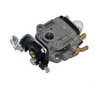 Pumixiy Kit de carburateur de rechange compatible avec MFH 3300-4P Sunseeker SK-C33/SS débroussailleuse en acier pour extérieur