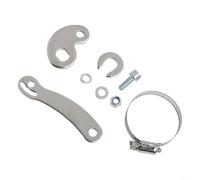 Pumixiy Kit de conversion de bras de couple, pour moteurs de moyeu haute vitesse, design antidérapant, construction en métal léger, support de vélo avant et arrière