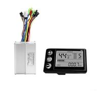 Pumixiy Kit de conversion de vélo électrique 350 W 500 W Contrôleur sans balais S866 Écran LCD Instrument 36 V 48 V Mise à niveau du moteur Accessoires de cyclisme