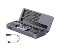 Pumixiy Kit de fer à souder numérique 100 W avec écran LCD, contrôle de la température 180-842 F, ensemble d'outils de réparation électroniques professionnels réglables avec boîte de rangement