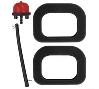 Pumixiy Kit de filtre à air éponge pour tondeuse à gazon SP414, RV100, M411PD, SP180R, V35 - Filtre de rechange en mousse haute densité compatible avec 118550704/0 avec