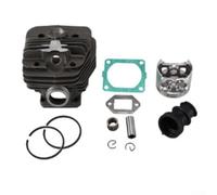 Pumixiy Kit de piston de cylindre de tronçonneuse 54 mm pour MS660 SL 066 - Kit complet de reconstruction du moteur avec joint, compatible avec MS640, remplacement pour SL OEM 1122 020