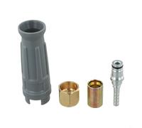 Pumixiy Kit de raccord de tuyau pour nettoyeur haute pression - Pièces de rechange compatibles avec HD5 11P HD600 HD400 HD6-15C pour NPT 3/8" vers M22 adaptateur pour machine à laver de voiture