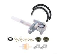 Pumixiy Kit de remplacement de valve d'huile de tondeuse à gazon pour CRF50 - Kit de gestion du carburant avec soupape d'interrupteur, filtre, tuyaux et ressorts pour l'entretien du moteur VTT