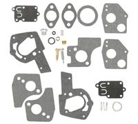 Pumixiy Kit de réparation de carburateur de tronçonneuse de rechange pour 495606 494624, ensemble de joints de révision pour moteurs horizontaux 3-5,5, compatible avec 130202-130293