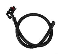 Pumixiy Kit de tuyau de pompe à air gonflable avec 5 adaptateurs de buse pour kayak, pagaie, planche de surf, connecteur de pompe à main, tube de rechange de 2 m de long