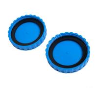 Pumixiy Kit d'hivernage pour piscines de 32 mm - Lot de 2 bouchons de piscine anti-gel avec joints, couvertures d'hiver en caoutchouc pour un rangement sûr hors saison