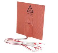 Pumixiy Lit chauffant en silicone 75 W 24 V pour série VONON 0.1/0.2 - Coussin chauffant en tissu nylon 100 x 100 mm compatible avec diverses imprimantes 3D et transfert de chaleur rapide