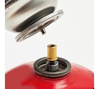 Pumixiy Lot de 10 adaptateurs de gaz de cuisson d'extérieur - Gonfleur de bouteille de gaz portable pour le camping et la randonnée, connecteur de recharge de réservoir de carburant