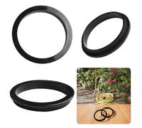 Pumixiy Lot de 2 joints d'entrée pour stockage de l'eau, joint de rechange pour couvercle de réservoir IBC, joint d'accès au filtre DN 100, compatible avec couvercle de récipient IBC, extérieur