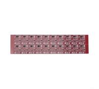 Pumixiy Lot de 20 modules de commutation tactile TTP223 PCB rouge, capteur capacitif à canal unique autobloquant, niveau de sortie TTL basse tension 2,5 V-5,5 V compatible