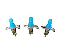 Pumixiy Lot de 24 abreuvoirs pour lapin avec double bec à ressort, 24/12/6 fontaines à boire en plastique pour lapins, design sanitaire à débit continu pour une utilisation en cage à lapin