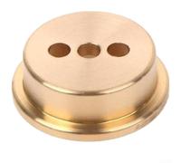 Pumixiy Lot de 3 boucles à dégagement rapide en laiton et aluminium pour ceintures à outils Tajima avec anodisation résistante à la rouille et motifs de trous d'installation polyvalents (B)