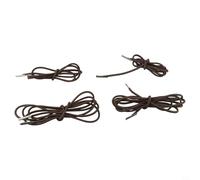 Pumixiy Lot de 4 tendeurs élastiques de rechange pour chaises de jardin, 220 cm et 140 cm, pour fauteuil inclinable, chaise longue, kit de réparation de chaise pliante (marron)