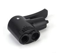 Pumixiy Lot de 5 buses de gonflage de pneus pour pompes à vélo, double tête pour adaptateur de valve avec joint en silicone, connecteur auto-changeant