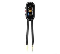 Pumixiy LT1 Testeur numérique ESR LCR pour mesure de résistance et d'inductance avec écran IPS de 1,14", 4 tensions de test, charge USB-Type-C