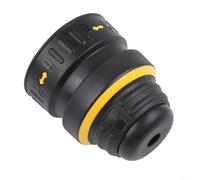 Pumixiy Mandrin de perceuse de rechange à 3 mâchoires N403111 496244-00, compatible avec entrée de marteau perforateur D25144 D25134, noir métallique