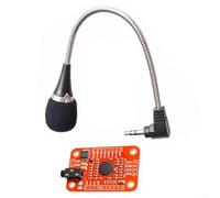 Pumixiy Module de reconnaissance vocale V3 pour Arduino, prend en charge 80 commandes vocales de 1500 ms chacune, 7 reconnaissances simultanées, contrôle UART/GPIO, sortie GPIO, 4,5-5,5 V