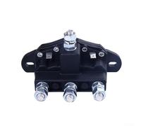 Pumixiy Moteur de treuil à 6 bornes d'inversion pour électrovanne relais 12 V CC compatible avec treuils de camion, chasse-neige et moteurs de pompe hydraulique, courant élevé 300 A