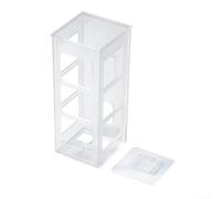 Pumixiy Organiseur de salle de bain avec design résistant à la chaleur, support mural pour outils de cheveux pour fer à friser et sèche-linge, étagère de rangement en plastique sans perçage