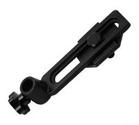 Pumixiy Petit support pour outil de tour, diamètre du trou de 20 mm et 25 mm, accessoire de tournage du bois en fonte, 22,9 cm de long, accessoire de tour à bois (25 mm)
