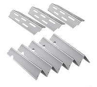 Pumixiy Plaques de distribution de chaleur pour barbecue à gaz Weber For II - Barre aromatisante en acier inoxydable pour E-310 E-330 E-335 S-310 SE-330 CE-335 - Saveur fumée