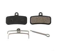 Pumixiy Plaquettes de frein semi-métalliques à quatre pistons pour vélo ZOOM HB-876 - Pièces de rechange pour vélo de montagne/Ebike/VTT - Alliage d'aluminium - Noir - 39,5 mm