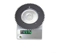 Pumixiy Plateau de pédalier en fibre de carbone pour vélos à pignon fixe avec montage BCD144 et rapports de vitesse 49T-64T, composant de pédalier léger à vitesse unique (53T)