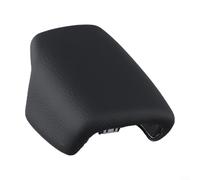 Pumixiy Pommeau de levier de vitesse en cuir noir pour A4 B9 A5 pour Q7 de 2016 à 2019 - Coque perforée compatible avec les modèles LHD Construction en cuir ABS (non poreux)