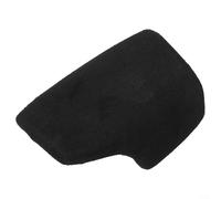 Pumixiy Pommeau de levier de vitesse en cuir noir pour A4 B9 A5 pour Q7 de 2016 à 2019 - Coque perforée compatible avec les modèles LHD Construction en cuir ABS (daim)