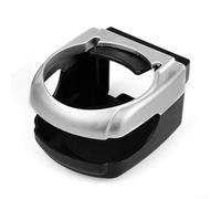 Pumixiy Porte-gobelet pour voitures et camions | Support de boisson monté sur la grille d'aération de voiture | Accessoire d'intérieur de voiture (argenté)