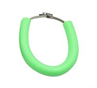 Pumixiy Protection d'échappement de moto en silicone 250 cc pour motocross, moto tout-terrain, protection du moteur anti-brûlure, composant de sécurité rouge, bleu, vert (vert)