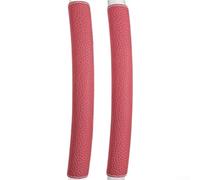 Pumixiy Protections de poignée de porte de réfrigérateur avec motif anti-collision pour la plupart des appareils de cuisine, y compris les fours (rouge)