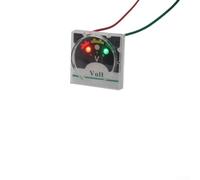 Pumixiy Pulvérisateur électrique ampèremètre avec affichage clair et indicateur de feu de signalisation - Accessoire de surveillance du courant