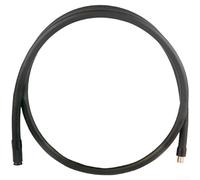 Pumixiy Rallonge de tuyau de pompe à filetage 8V1 pour valve AV, connecteur en cuivre pour gonfleur de pneu avec caoutchouc EPDM pour une performance durable de la pompe à vélo (100 cm)