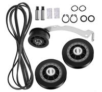 Pumixiy RB170002 Kit de pièces de sécheuse professionnelle, y compris les composants de poulie de renvoi D516792 pour sèche-linge Speed Queen Alliance ADG6HRYS117TW01